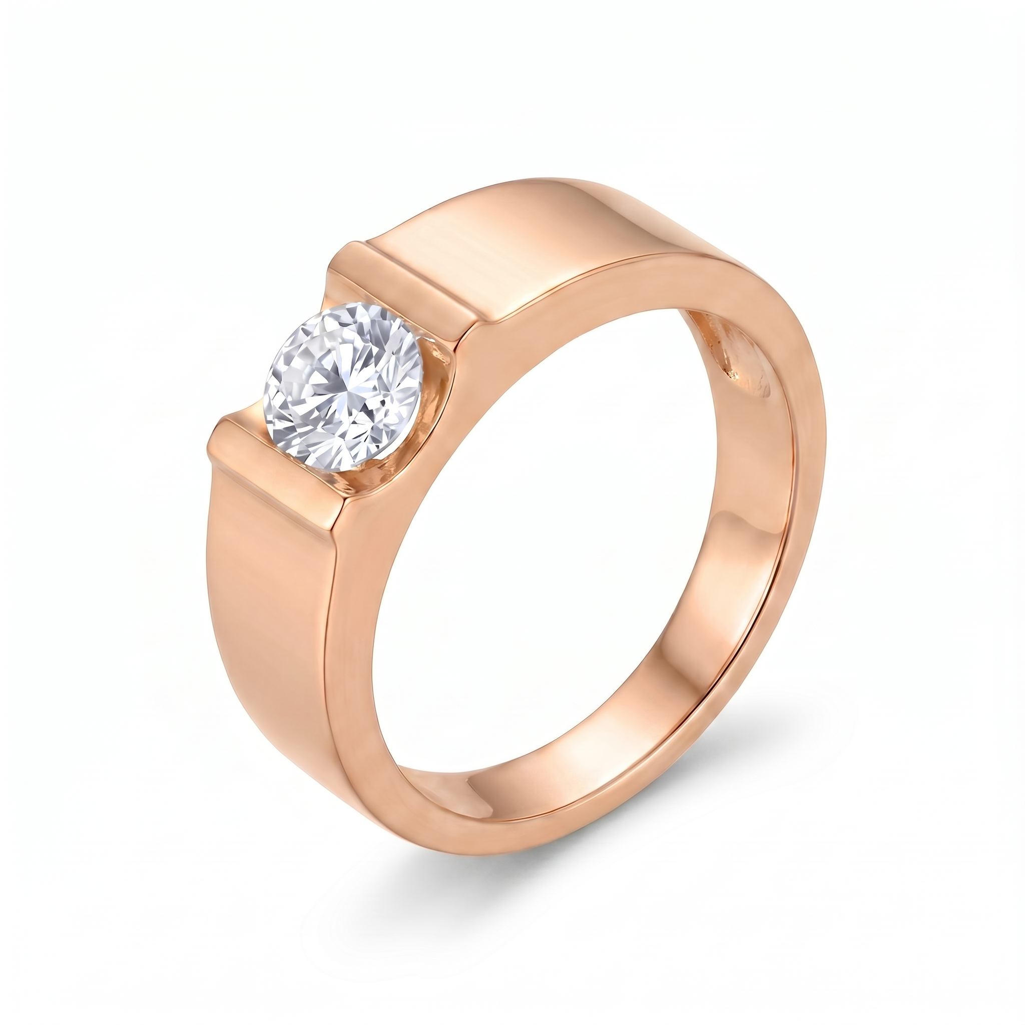 Whispering Radiance Diamond Ring by SVADEZI - rose