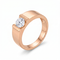 Whispering Radiance Diamond Ring by SVADEZI - rose