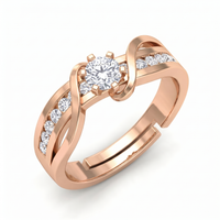 Ornate Reverie Diamond Ring by SVADEZI - rose