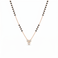 Opulent Whisper Diamond Mangalsutra by SVADEZI - rose