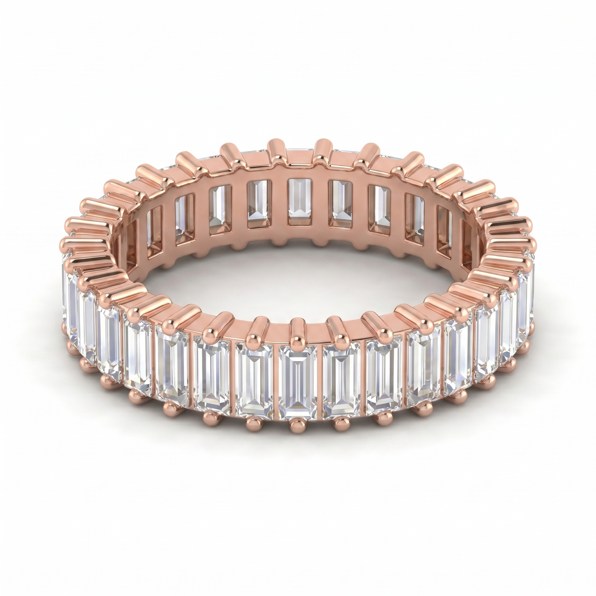 Crowned Whisper Diamond Ring by SVADEZI - rose