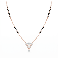 Opulent Dream Diamond Mangalsutra by SVADEZI - rose