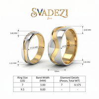 Regal Whisper Diamond Ring by SVADEZI