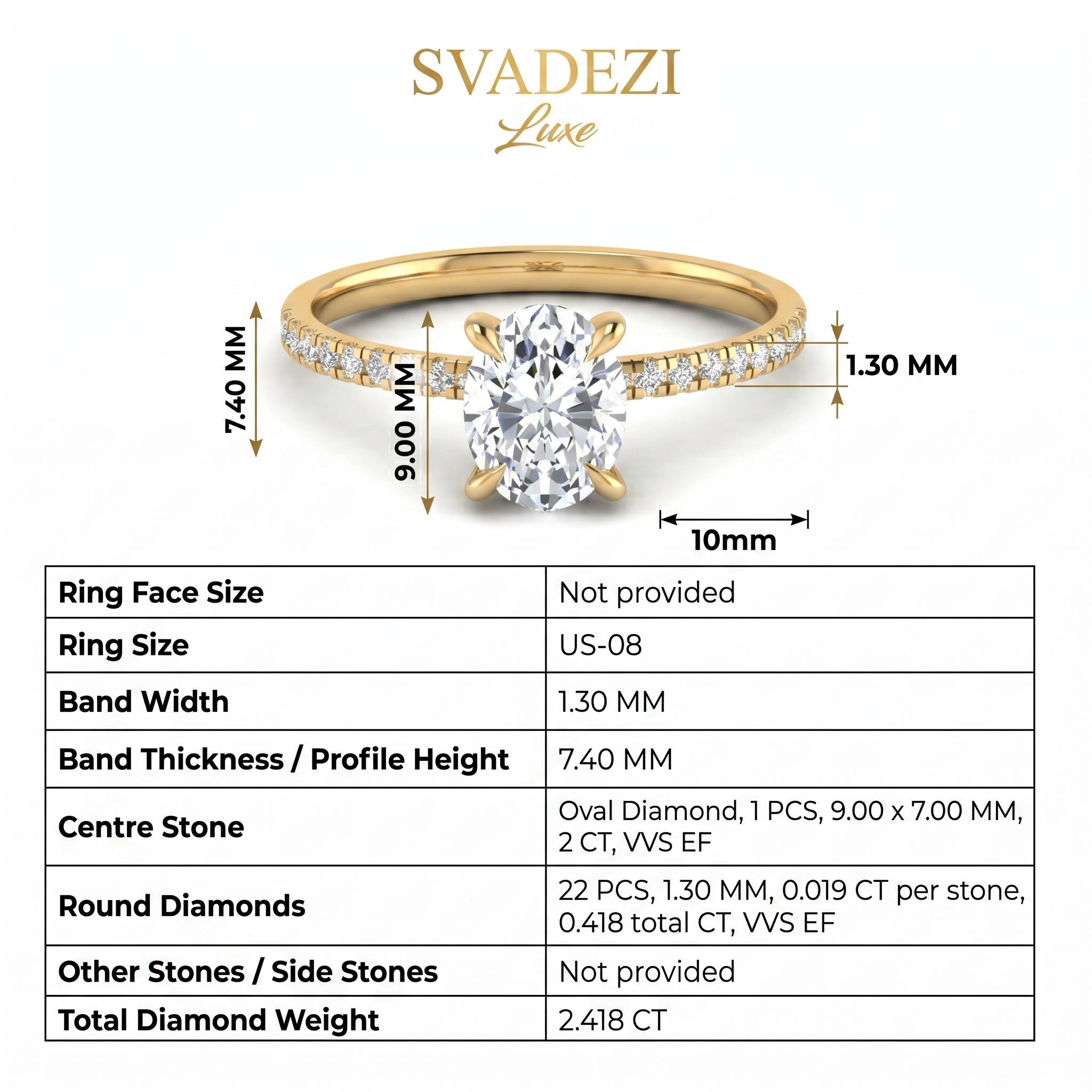Imperial Reverie Diamond Ring by SVADEZI