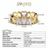 Pristine Grace Diamond Ring by SVADEZI