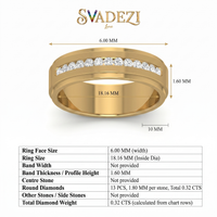 Glistening Splendor Diamond Ring by SVADEZI