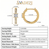 Sovereign Sonata Diamond Earrings by SVADEZI