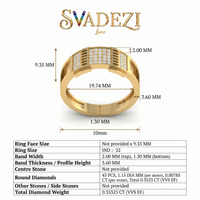 Majestic Allure Diamond Ring by SVADEZI