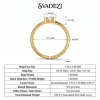 Imperial Petal Men's Diamond Ring by SVADEZI