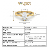 Sovereign Bliss Diamond Ring by SVADEZI
