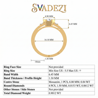 Regal Whisper Diamond Ring by SVADEZI
