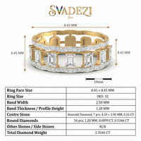 Opulent Whisper Diamond Ring by SVADEZI