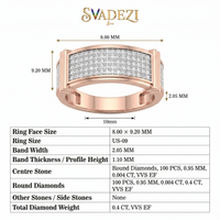 Pristine Allure Diamond Ring by SVADEZI