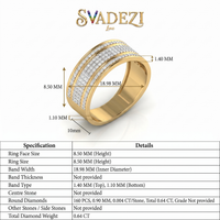 Sublime Harmony Diamond Ring by SVADEZI