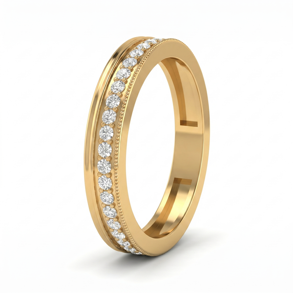 Sparkling Grace Men's Diamond Ring by SVADEZI - yellow