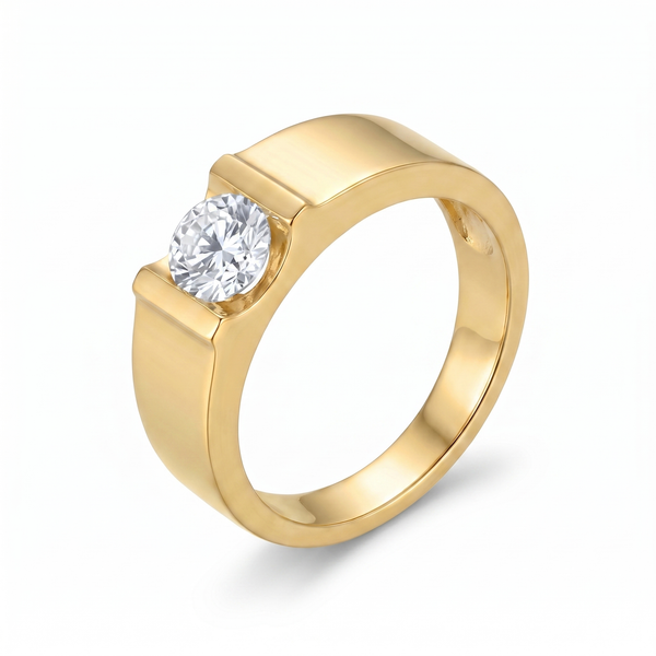 Whispering Radiance Diamond Ring by SVADEZI - yellow