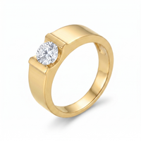Whispering Radiance Diamond Ring by SVADEZI - yellow