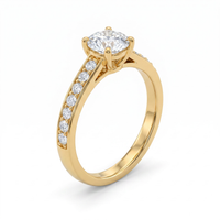 Sparkling Symphony Diamond Ring by SVADEZI - yellow