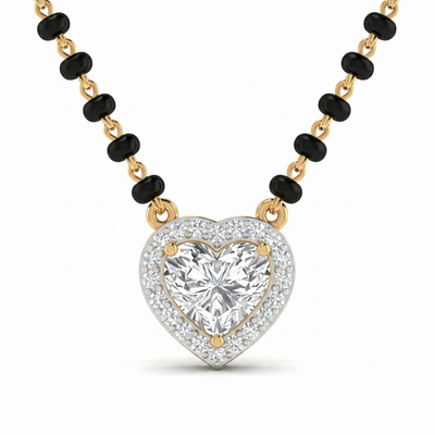 Tender Spell Diamond Mangalsutra by SVADEZI