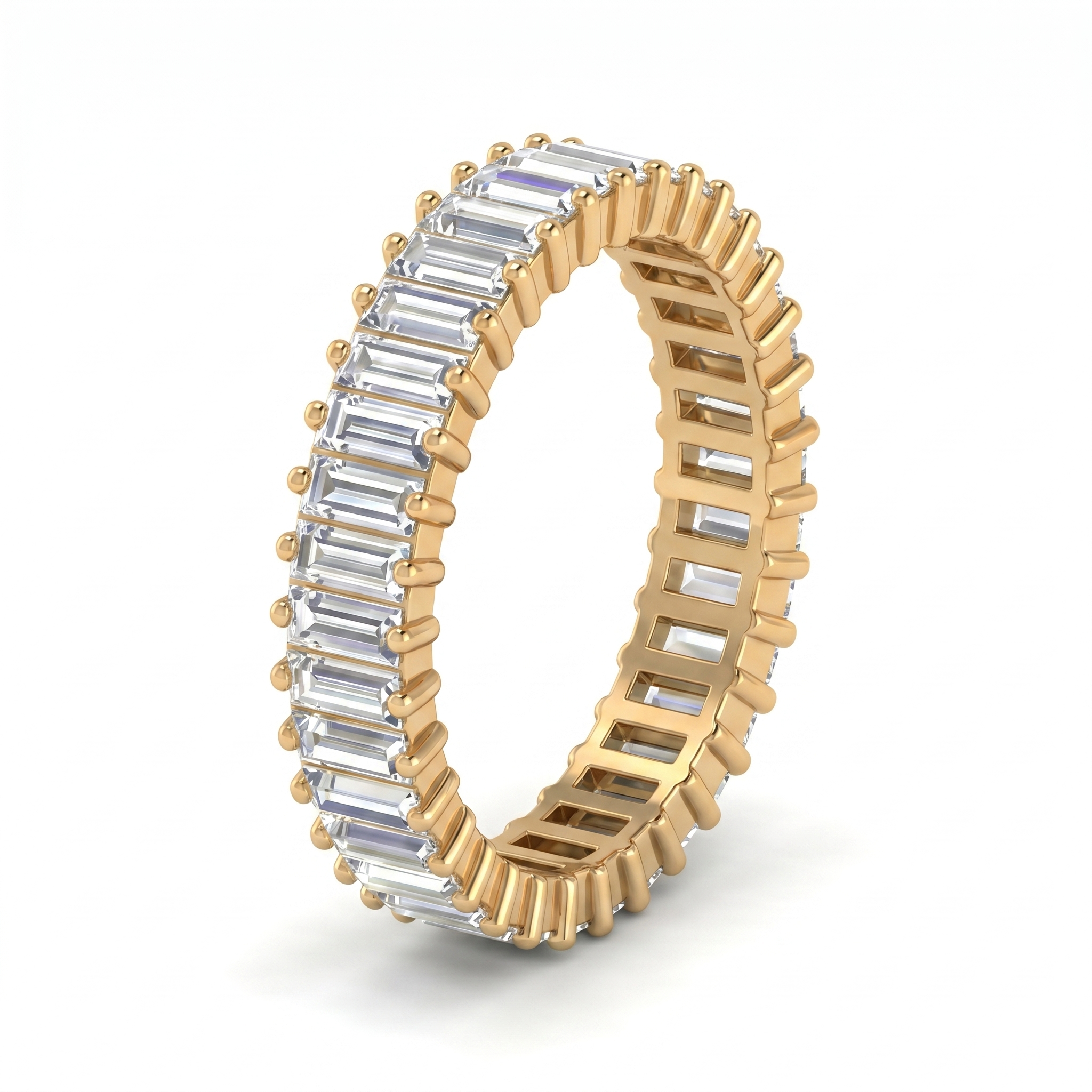 Crowned Whisper Diamond Ring by SVADEZI - yellow