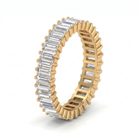 Crowned Whisper Diamond Ring by SVADEZI - yellow