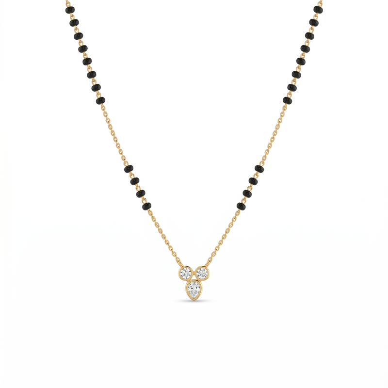 Opulent Whisper Diamond Mangalsutra by SVADEZI