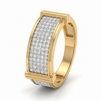 Pristine Allure Diamond Ring by SVADEZI - yellow