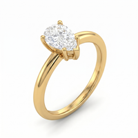 Sovereign Bliss Diamond Ring by SVADEZI - yellow