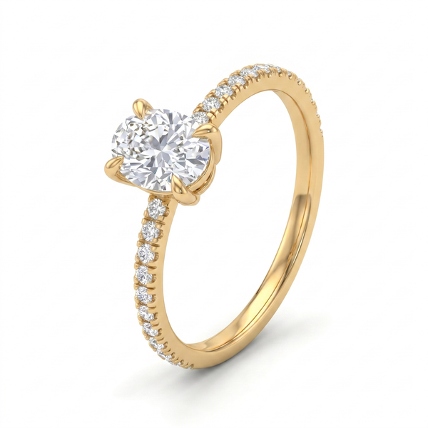 Imperial Reverie Diamond Ring by SVADEZI - yellow