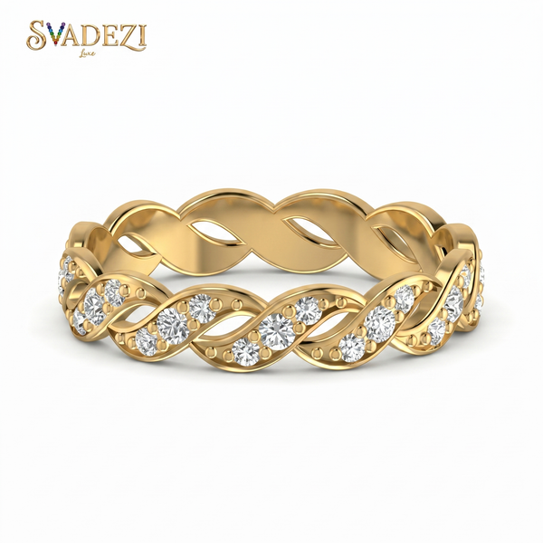 Radiant Symphony Diamond Ring by SVADEZI - yellow