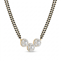 Sovereign Symphony Diamond Mangalsutra by SVADEZI