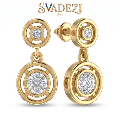 Bold Promise Diamond Earrings by SVADEZI