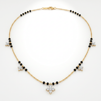 Heavenly Legacy Diamond Mangalsutra by SVADEZI - yellow