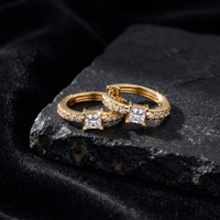 Sovereign Sonata Diamond Earrings by SVADEZI - yellow