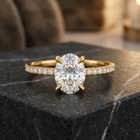 Imperial Reverie Diamond Ring by SVADEZI - yellow