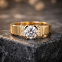 Regal Whisper Diamond Ring by SVADEZI - yellow