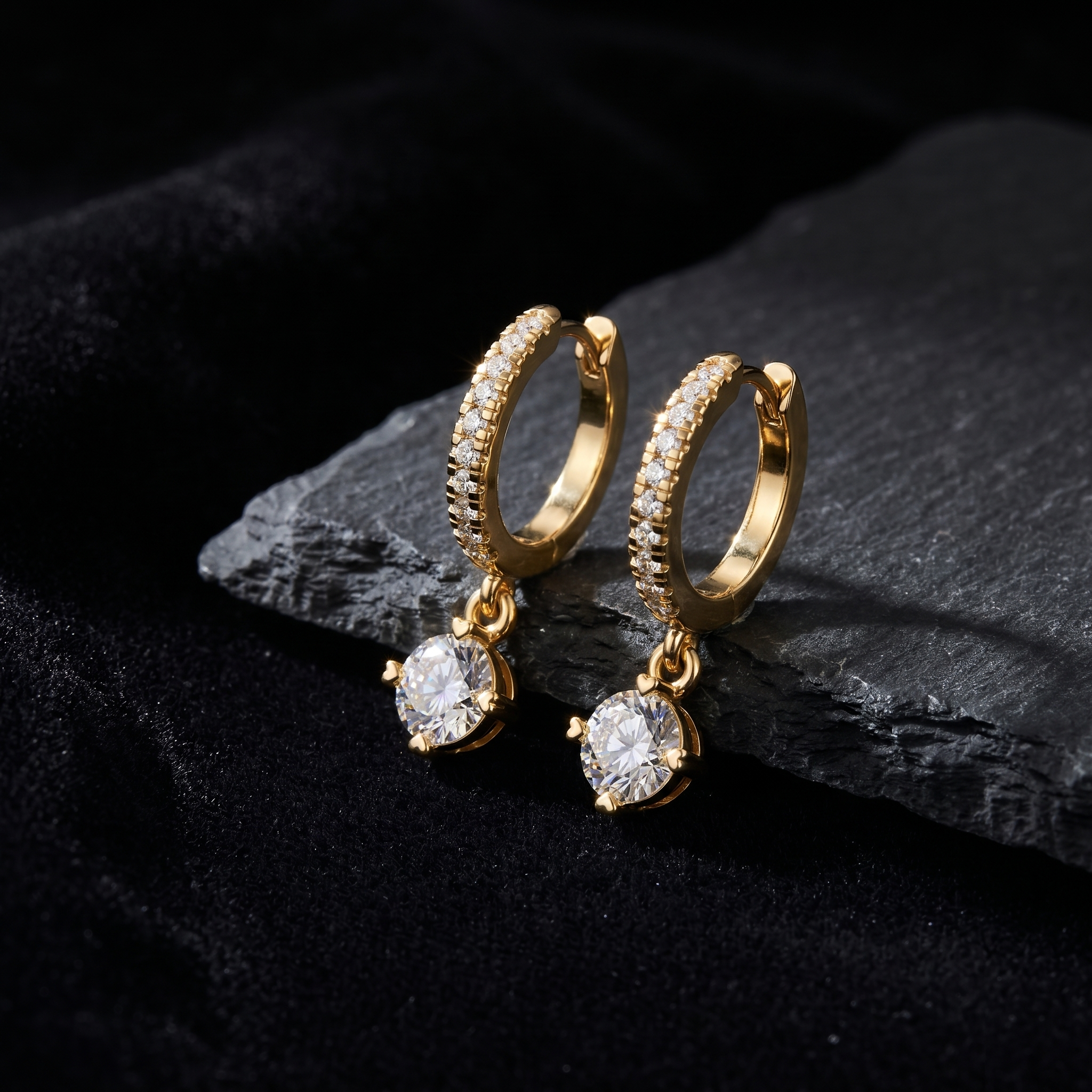Sovereign Legacy Diamond Earrings by SVADEZI - yellow