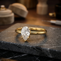 Sovereign Bliss Diamond Ring by SVADEZI - yellow
