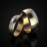 Regal Whisper Diamond Ring by SVADEZI - yellow