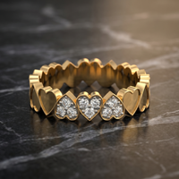 Lustrous Allure Diamond Ring by SVADEZI - yellow