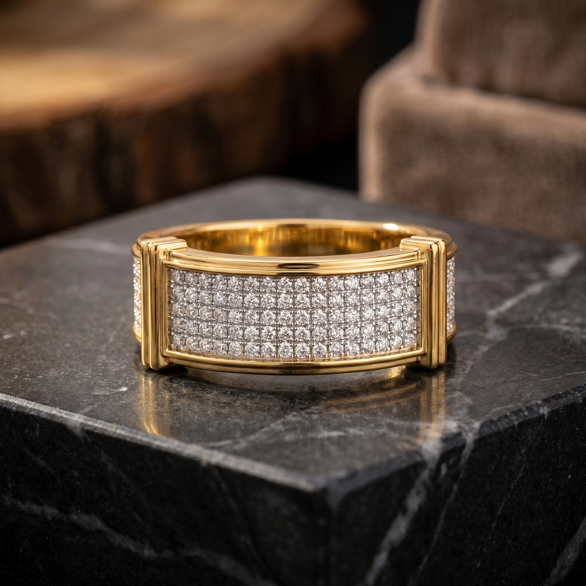 Pristine Allure Diamond Ring by SVADEZI - yellow