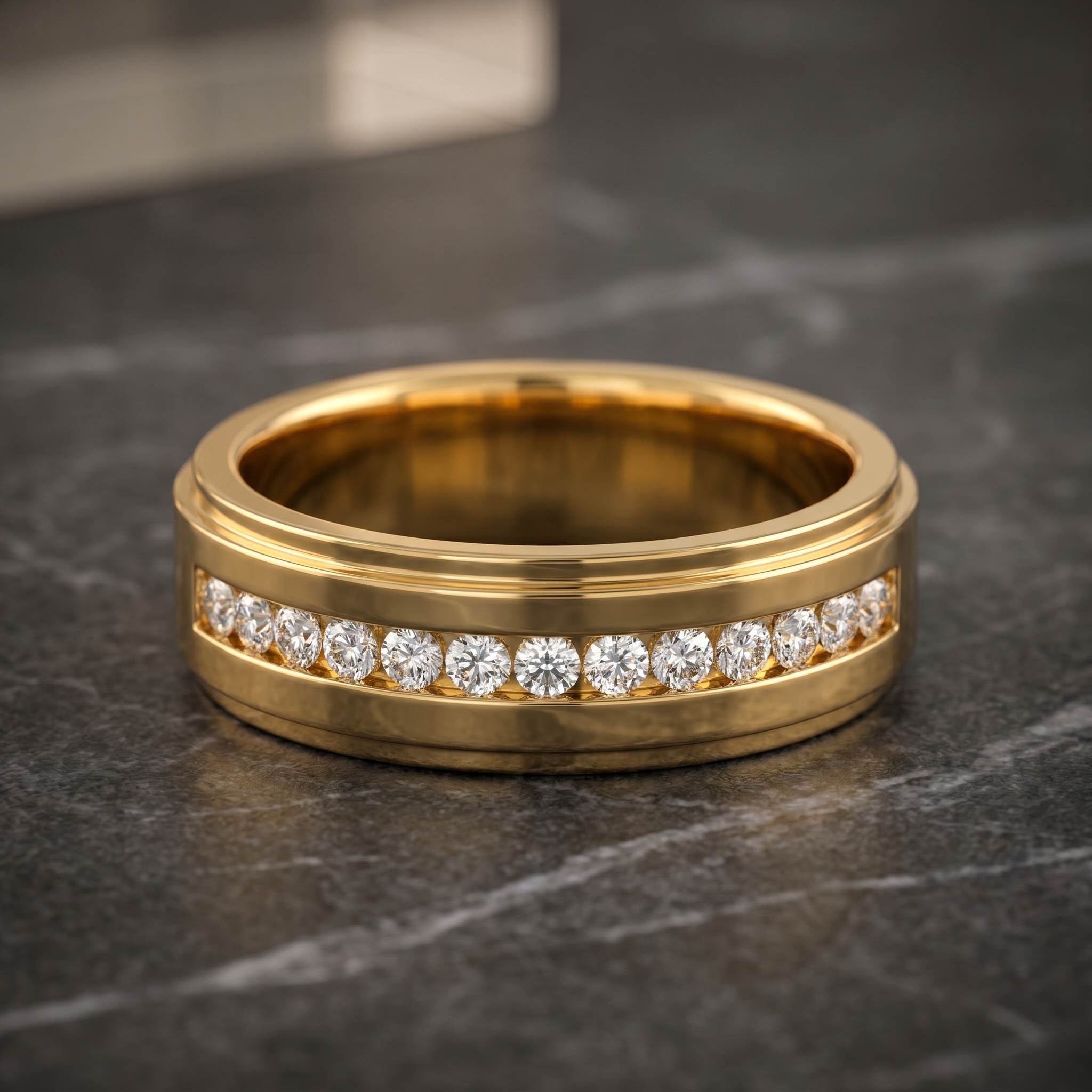 Glistening Splendor Diamond Ring by SVADEZI - yellow